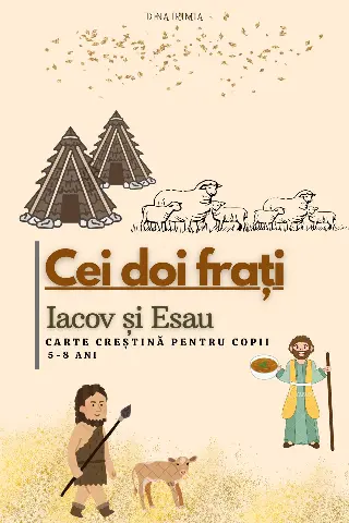 Povestea celor doi frati: Iacov si Esau - carte crestina pentru copii de 4-8 ani